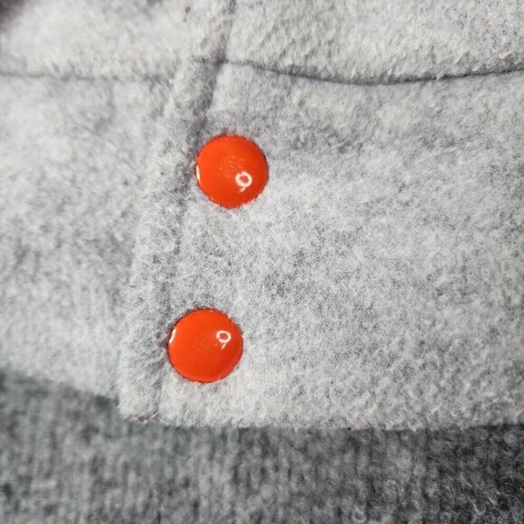 Vintage Clemson University Satin MLB Bomber Jacket Chalk Line Starter Sherpa M - Picture 5 of 16